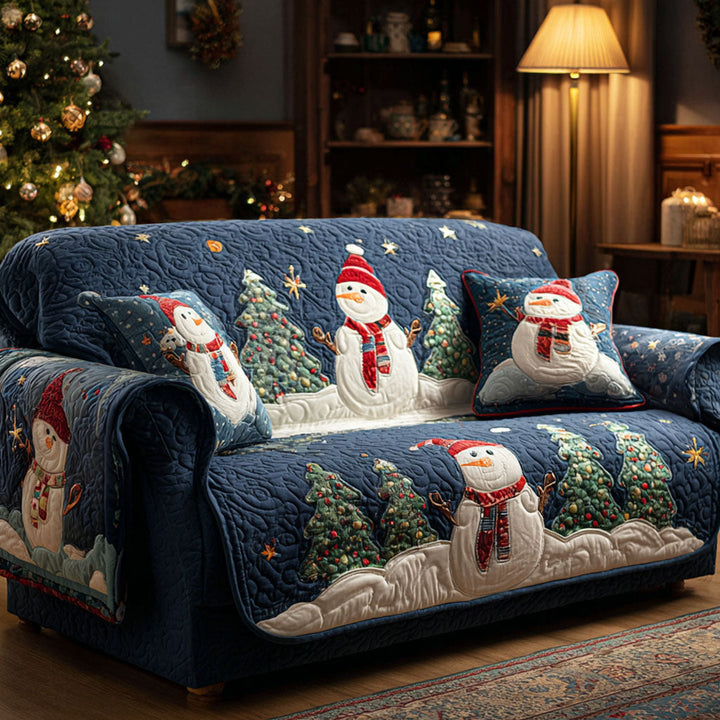 Copertura per Divano Trapuntata Frosty Friends NCU0TV795