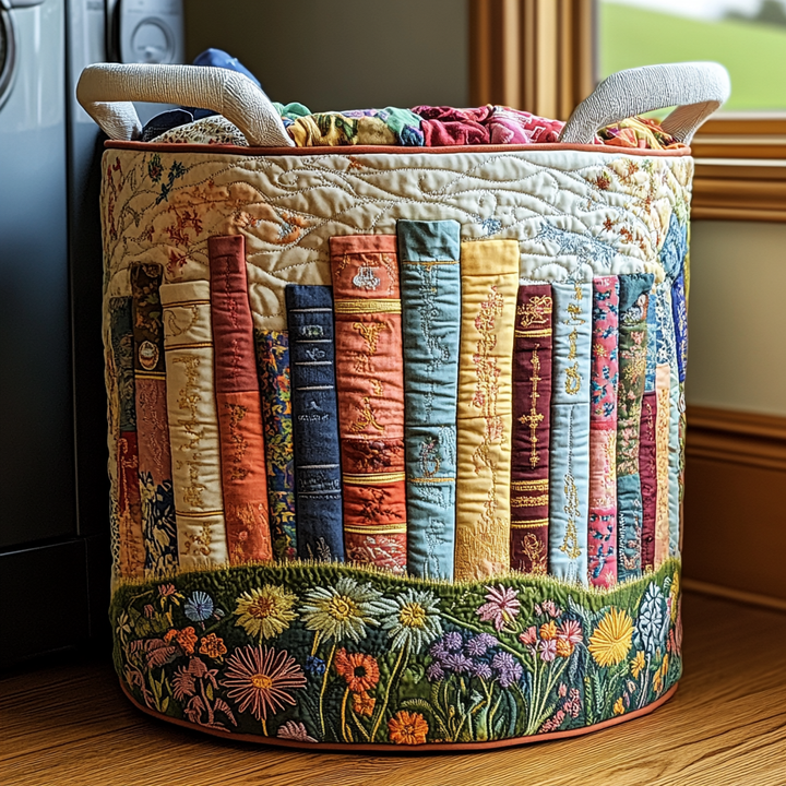 Cesto da Lavanderia Trapuntato Garden Books NCU0DDK831