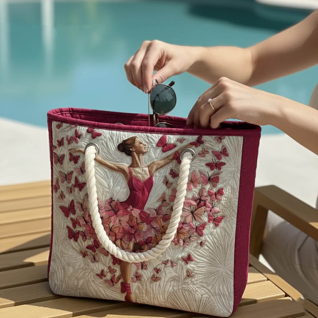 Borsa mare trapuntata Ballerina disponibile nelle misure L e XL