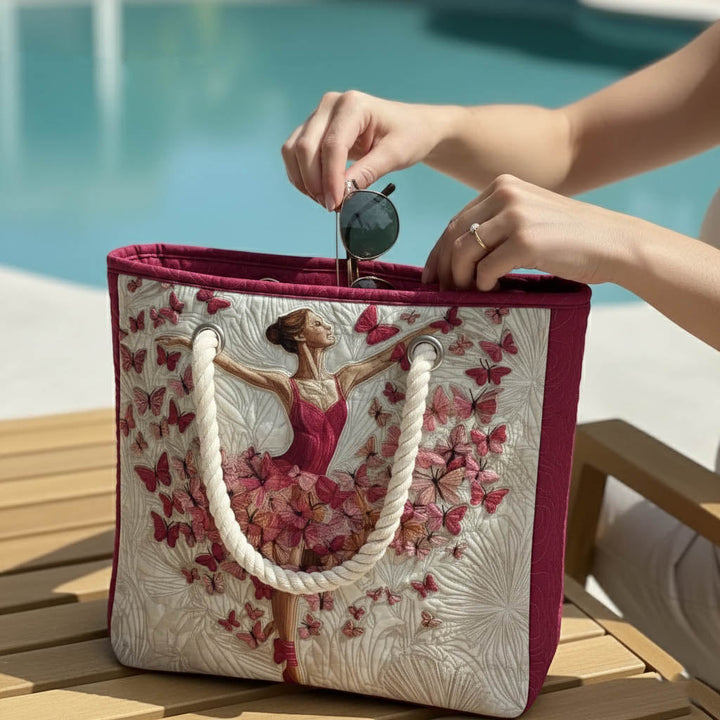 Borsa mare trapuntata Ballerina disponibile nelle misure L e XL