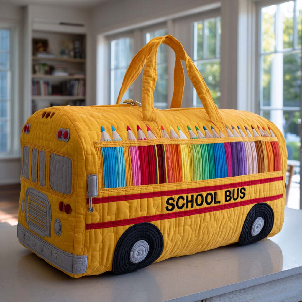 Borsa a Tracolla Trapuntata per Scuola NCU0VT243