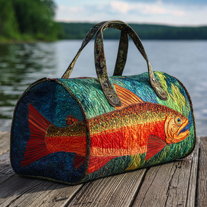 Borsa da viaggio trapuntata Golden Trout NCU0PT9010