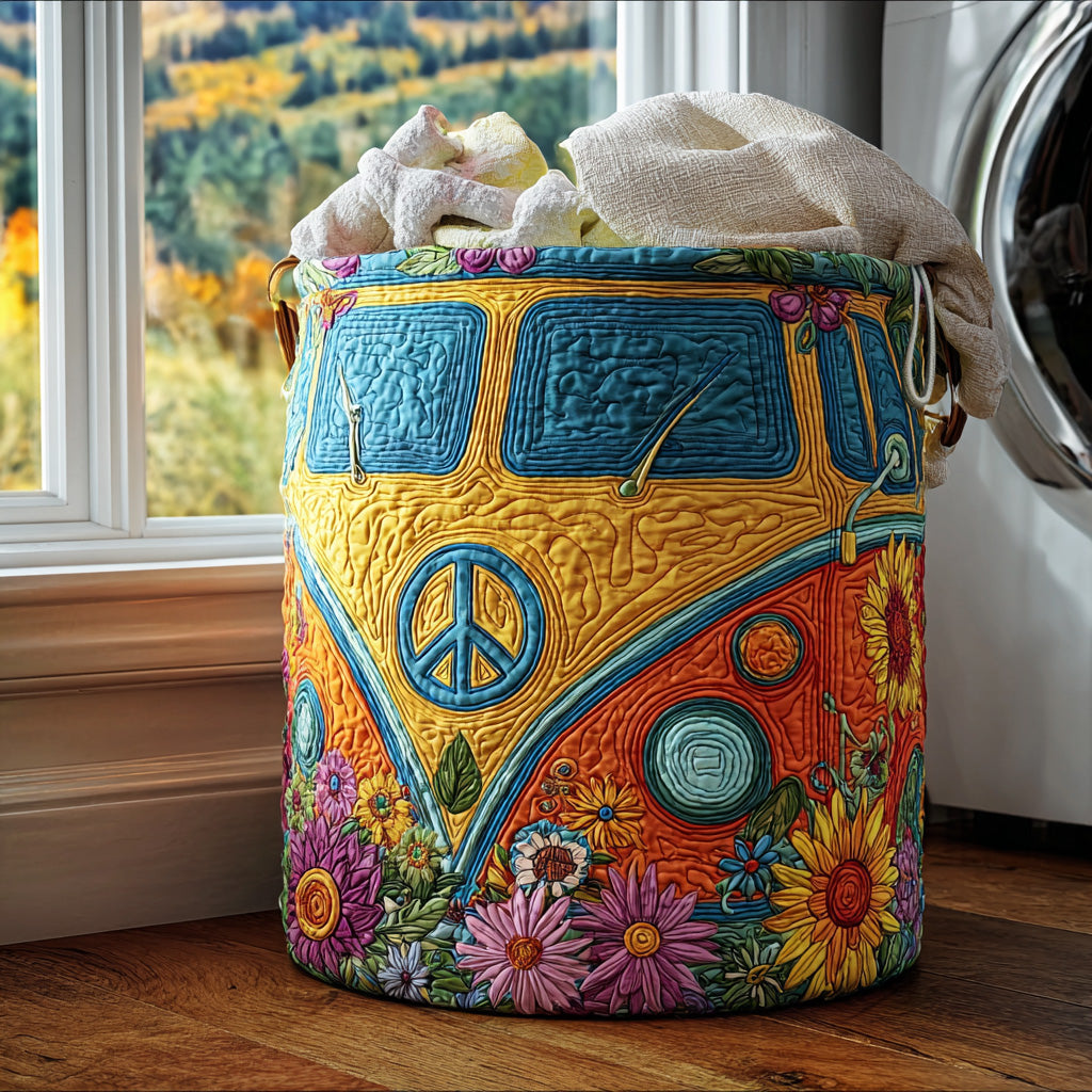 Cesto per la biancheria Quilted Hippie Van NCU0QN026