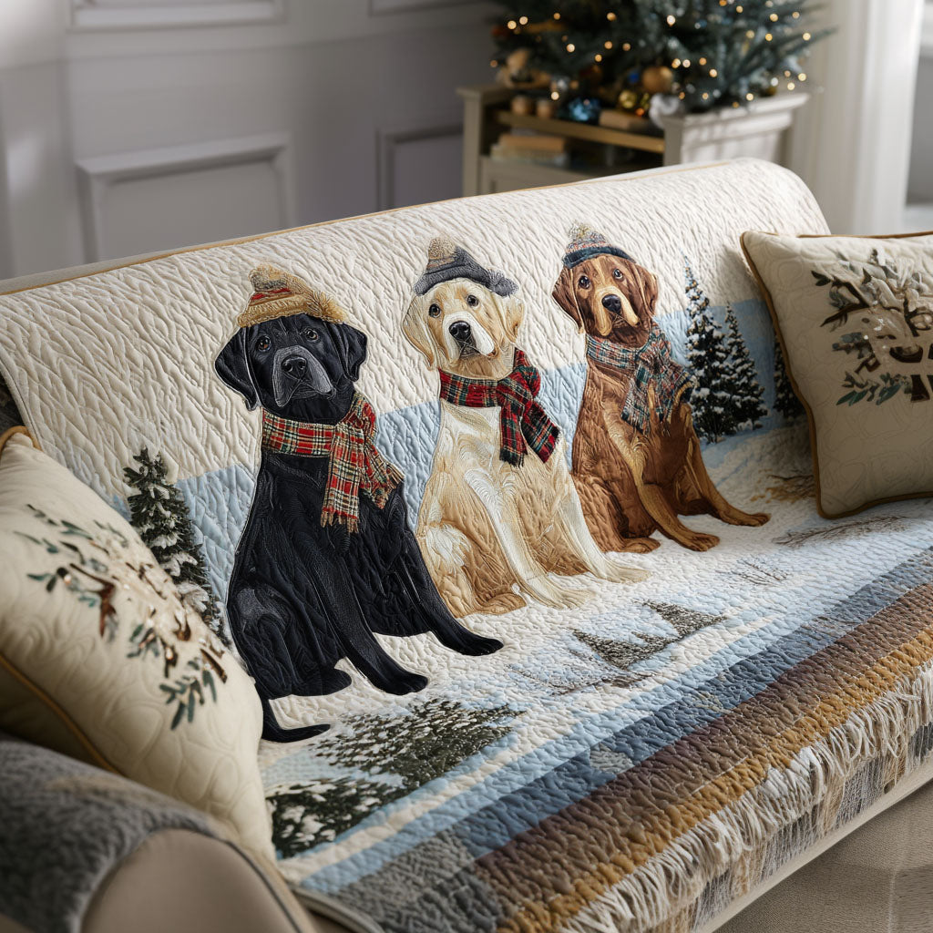 Copertura per Divano Trapuntata Labrador Retriever NCU0VT339