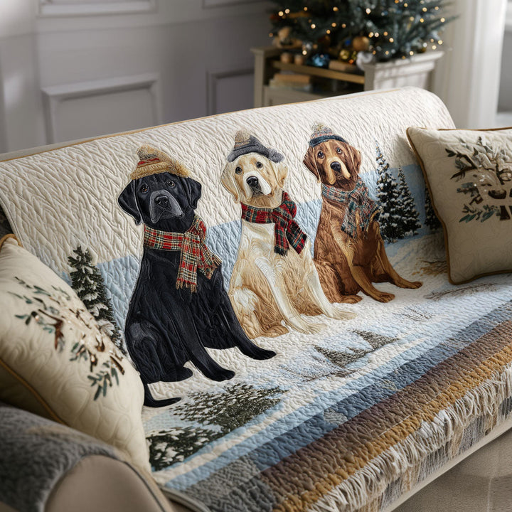 Copertura per Divano Trapuntata Labrador Retriever NCU0VT339