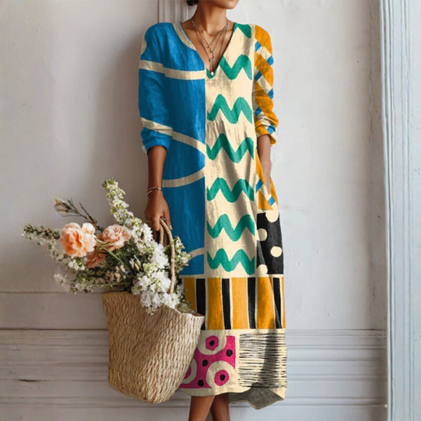 Harper | Abito Boho Casual - Maria Milano
