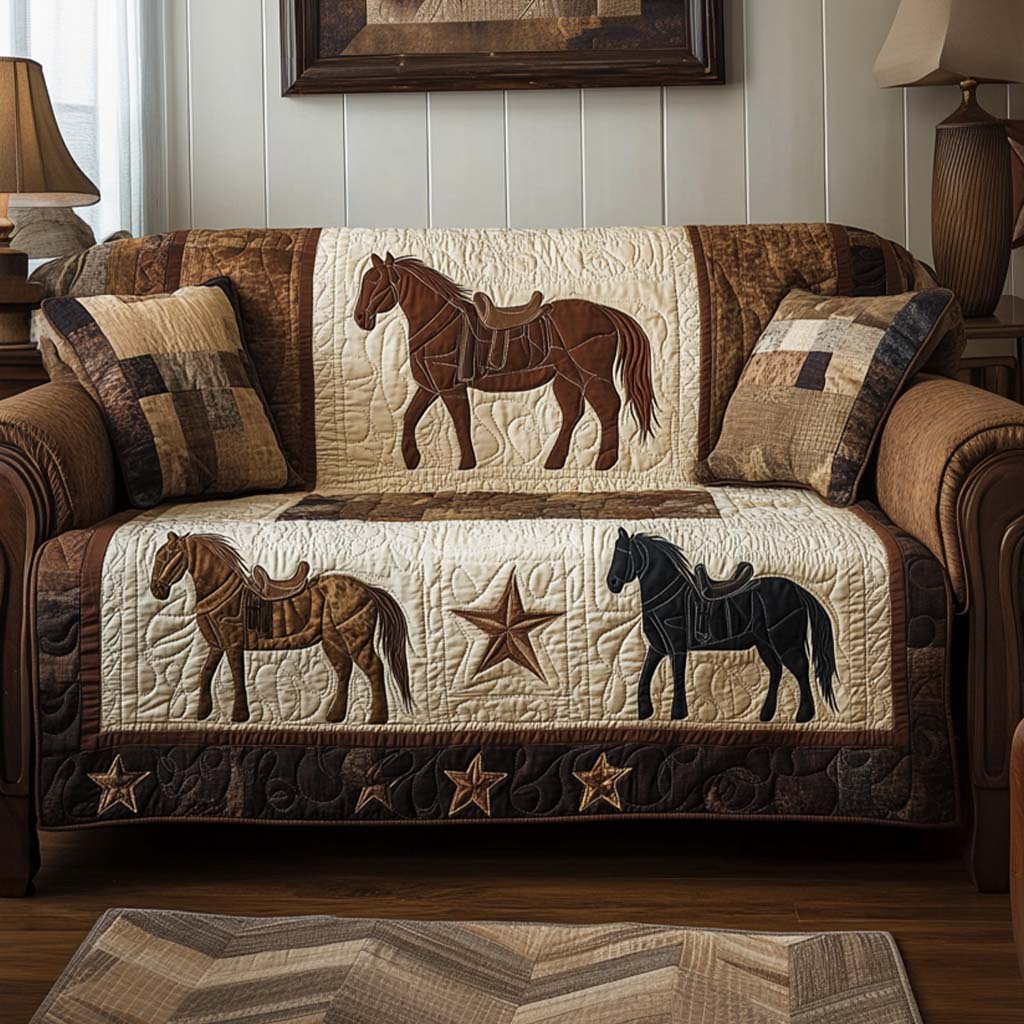 Copertura per Divano Trapuntata Heartland Rodeo NCU0NT10809