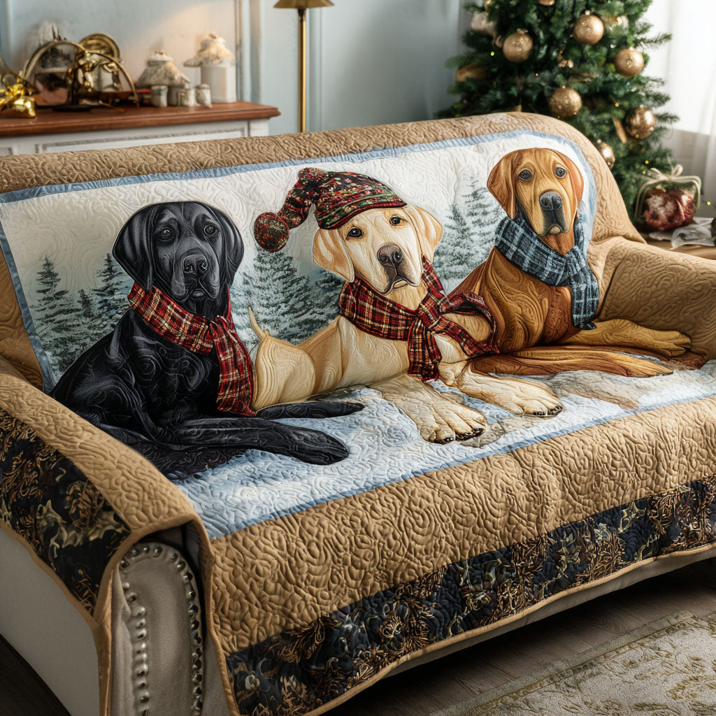 Copertura per Divano Trapuntata Labrador Retriever NCU0VT339