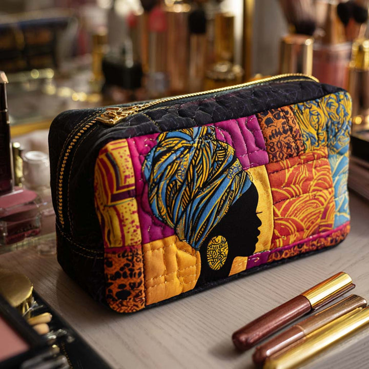 Beauty case trapuntato in stile heritage luminoso NCU0NT10379