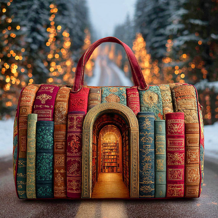 Borsa da viaggio trapuntata Hidden Library NCU0TD872