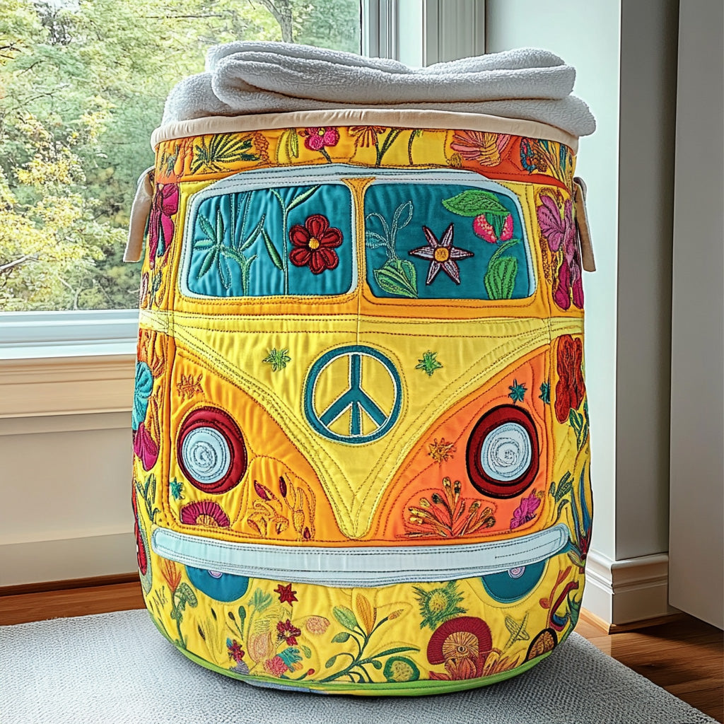 Cesto per la biancheria Quilted Hippie Van NCU0QN026