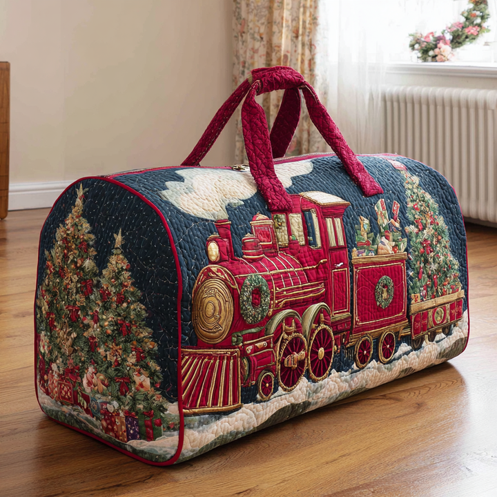 Borsa da viaggio trapuntata Holiday Train NCU0DK9970