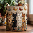 Cesto Trapuntato per Biancheria — Casa dei Gatti