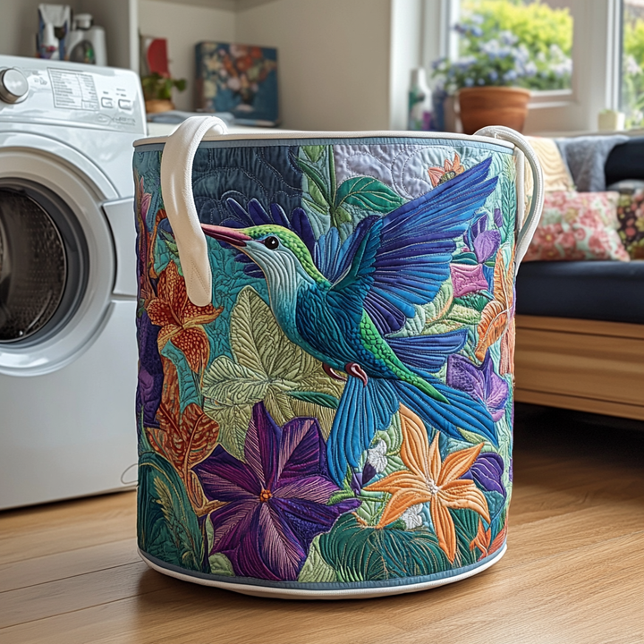 Cesto per la Biancheria Imbottito Hummingbird Dream NCU0DDK523