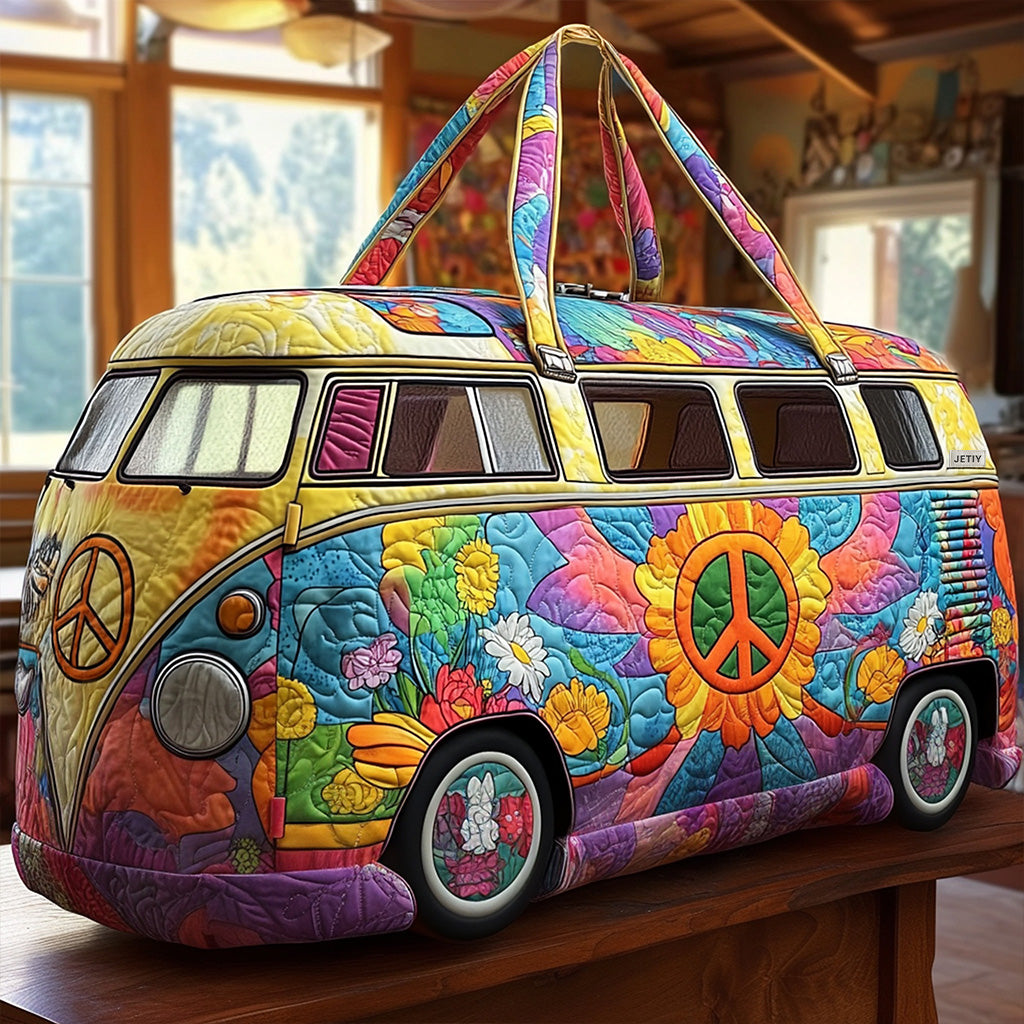 Borsa da Viaggio Quilted Hippie Van NCU0VT250