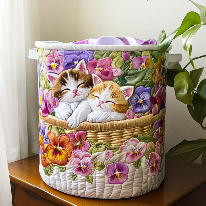 Cesto per la Lavanderia Trapuntato Kitten Chaos NCU0NNT1332
