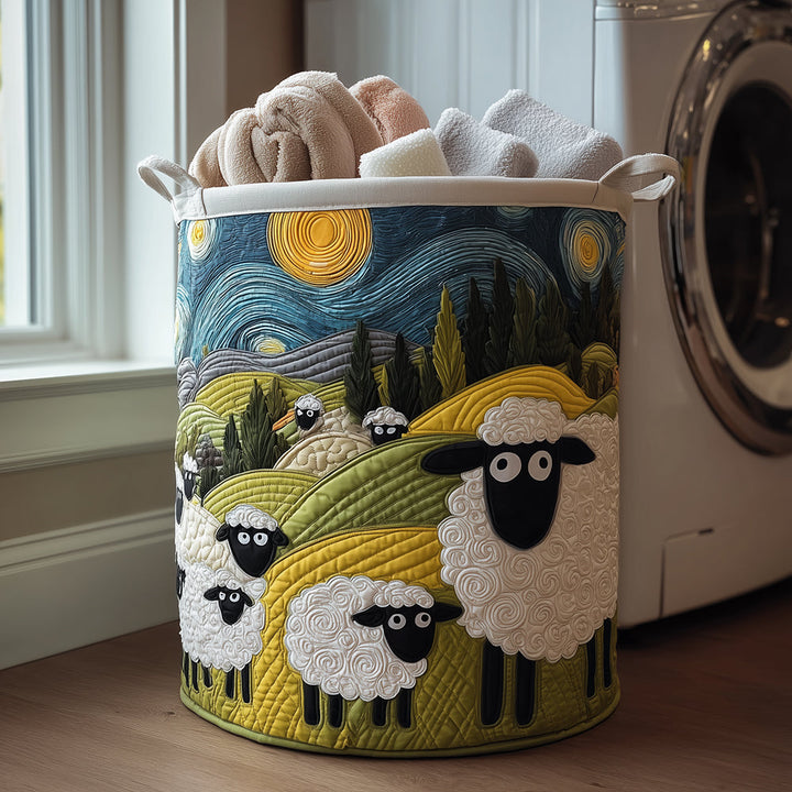 Cesto per Biancheria Trapuntato Lamb Meadow NCU0TH3026