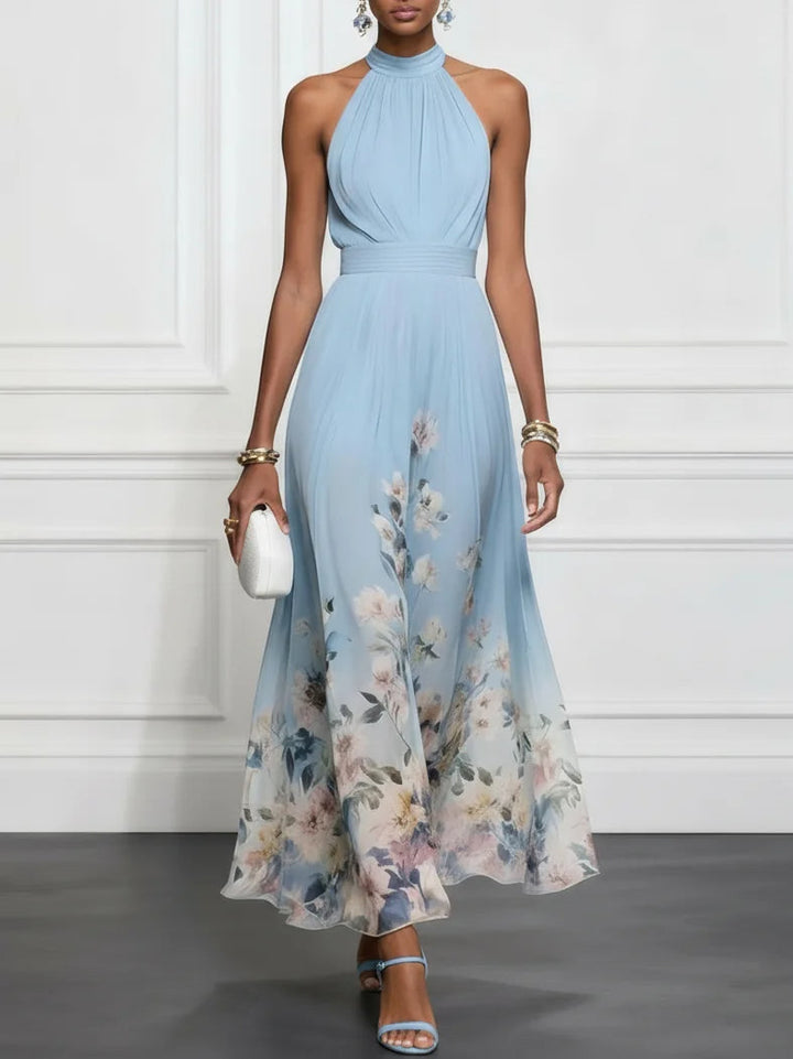 Abito maxi floreale Eliana da donna - Maria Milano