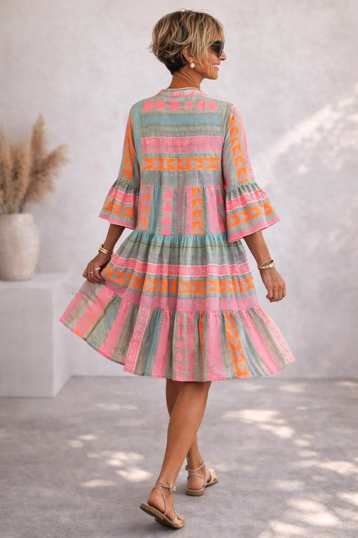 Aurabelle | Abito Midi Vintage Senza Tempo