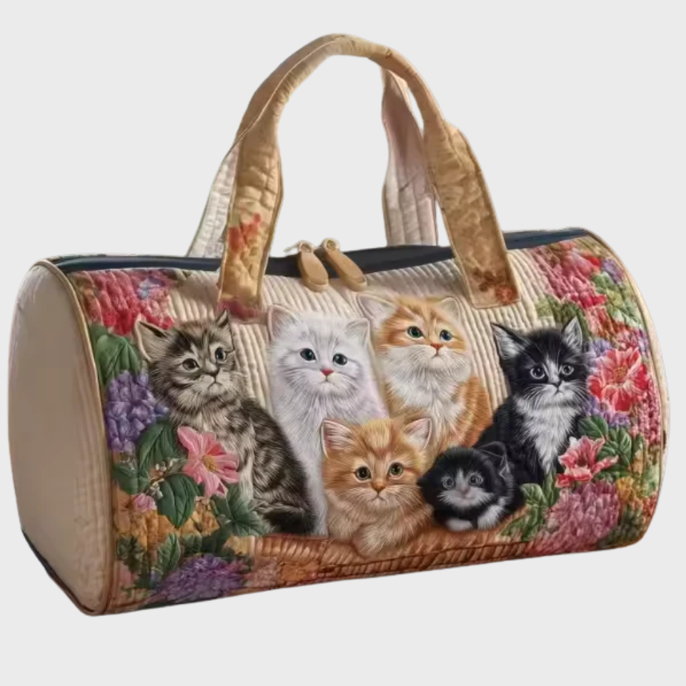 Borsa da viaggio morbida fatta a mano - Alice