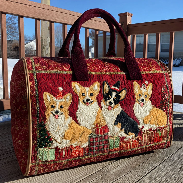 Borsa a Tracolla Quilted Corgmas NCU0PT9362