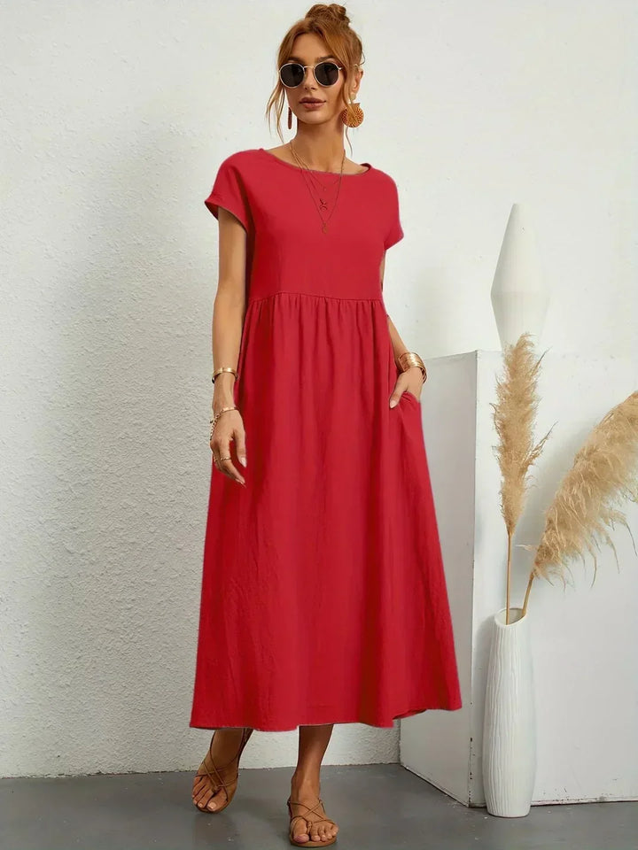 Gabrielle | Abito Midi Fluido