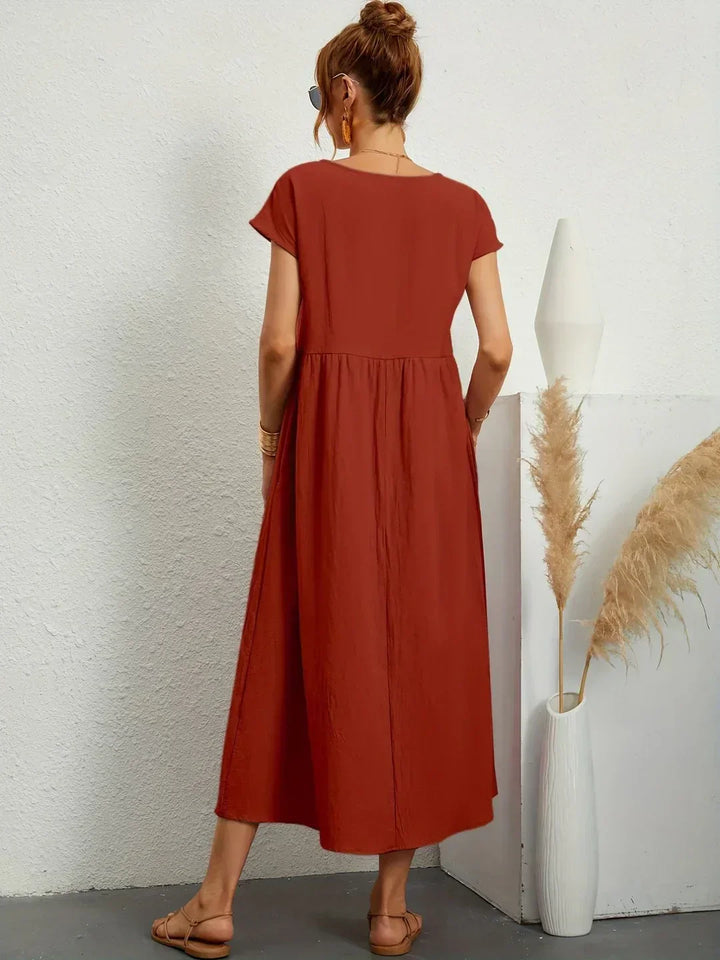 Gabrielle | Abito Midi Fluido