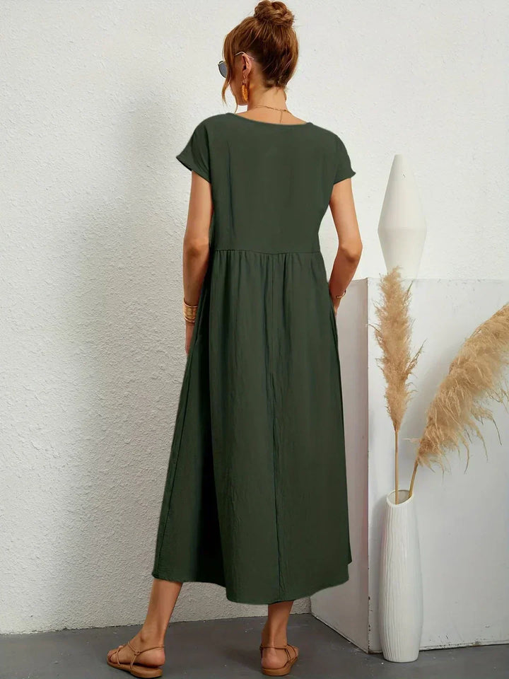 Abito midi fluido Gabrielle da donna - Maria Milano