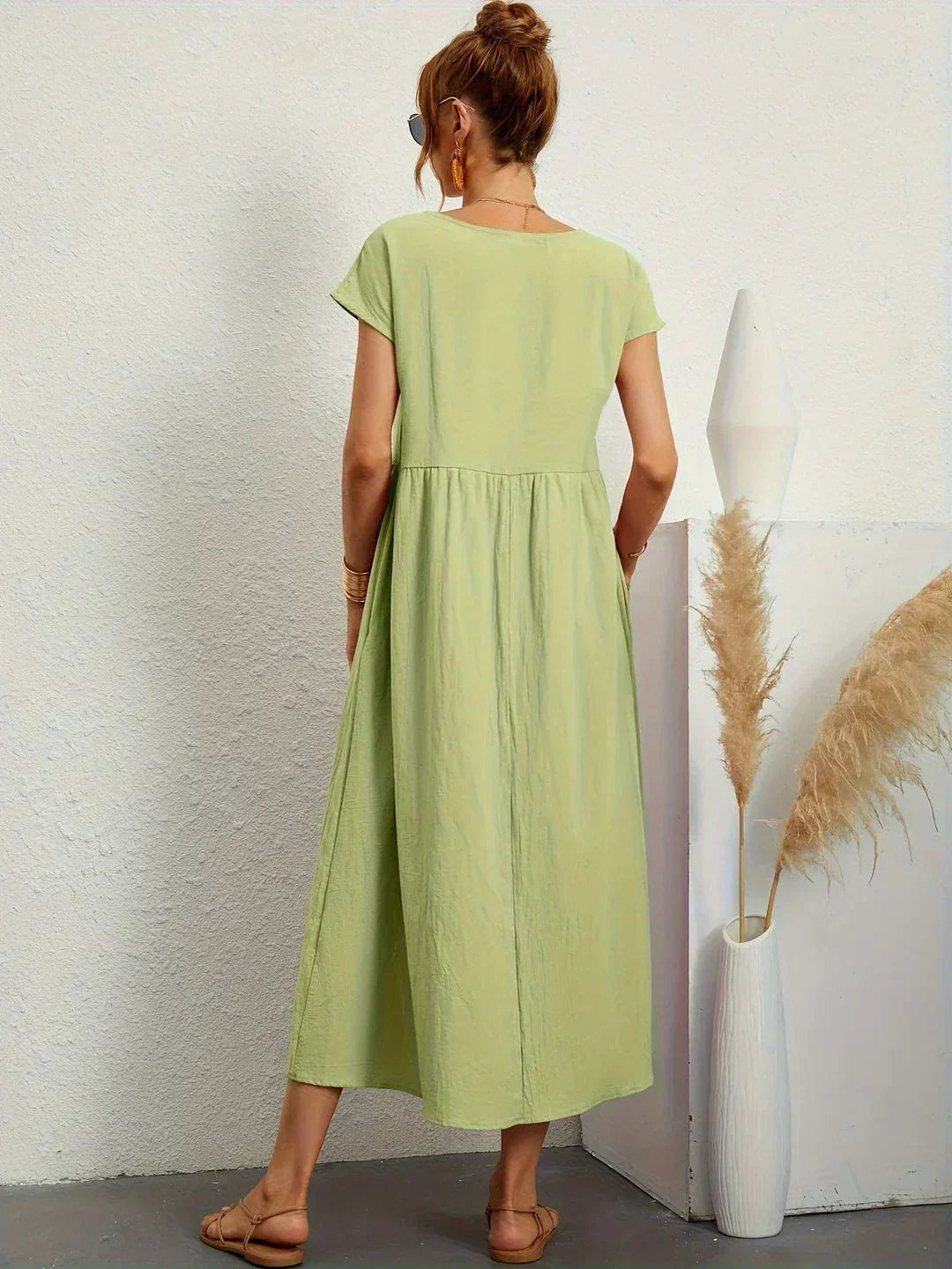 Abito midi fluido Gabrielle da donna - Maria Milano