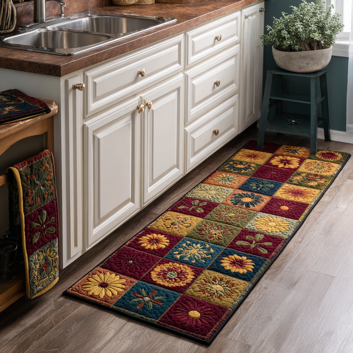 Tappeto da cucina antiscivolo con paesaggio naturale NCU0DK11085
