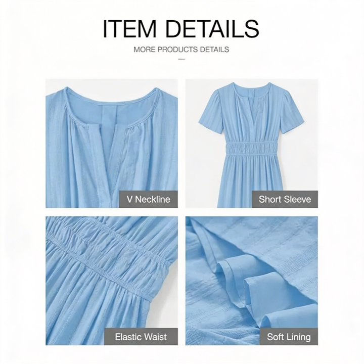 Abito Maxi Casual Estivo