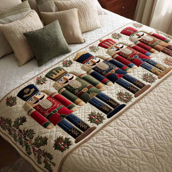 Coperta da Letto Trapuntata Nutcracker Parade NCU0NT9894