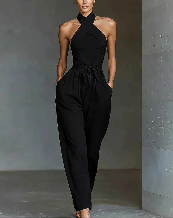 Mollie | Tuta Elegante a Gamba Ampia