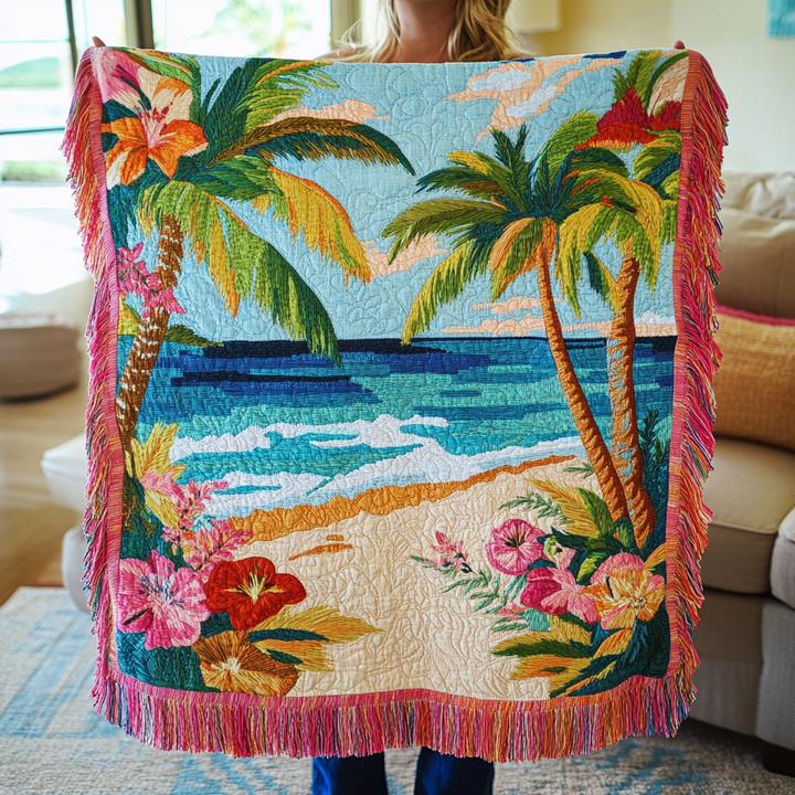 Paradise Escape Coperta Woven NCU0VH3875
