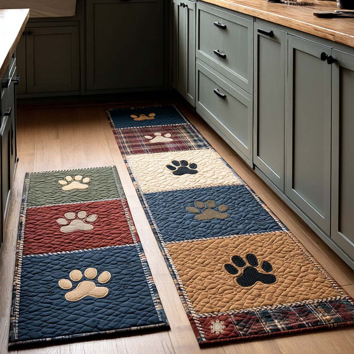 Tappeto da Cucina Paw Print Haven NCU0NT11394