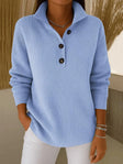Amalia | Maglione Polo con Scollo a V