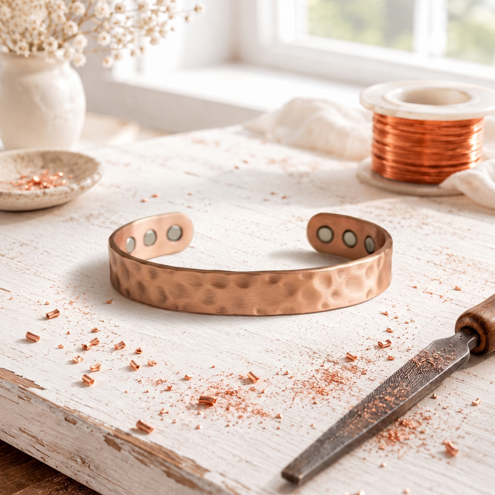 Bracciale in rame Dapple