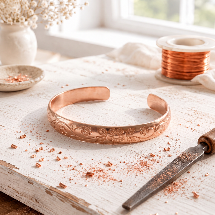 Bracciale in rame Garland