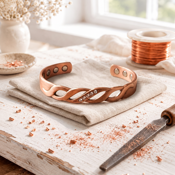 Bracciale in rame Glimmer