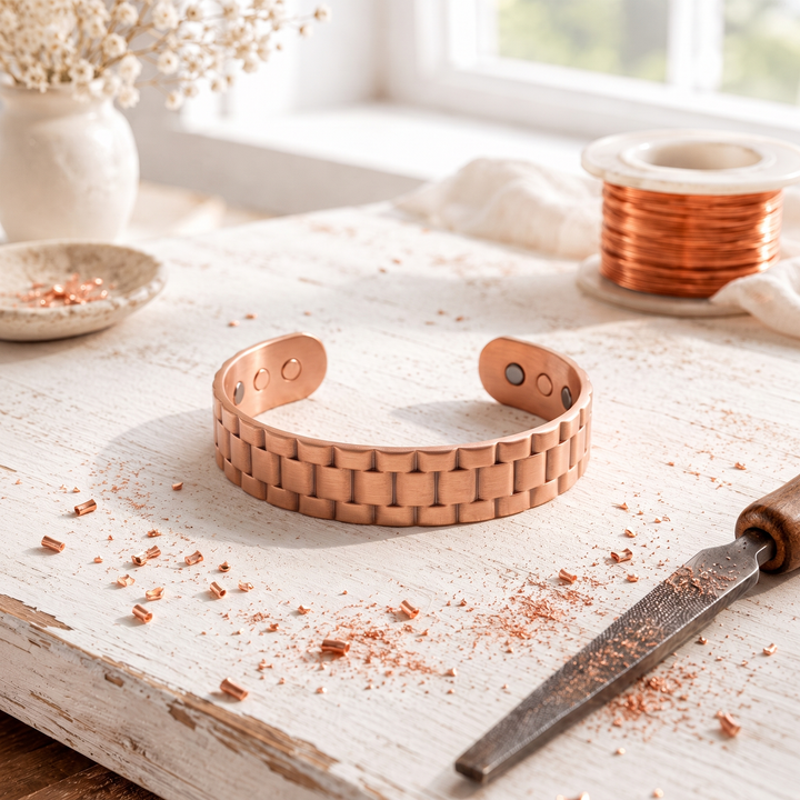 Bracciale in rame per uomo Ashlar