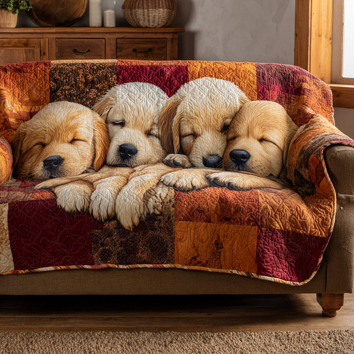 Copertura per Divano Trapuntata Golden Retriever NCU0HH984