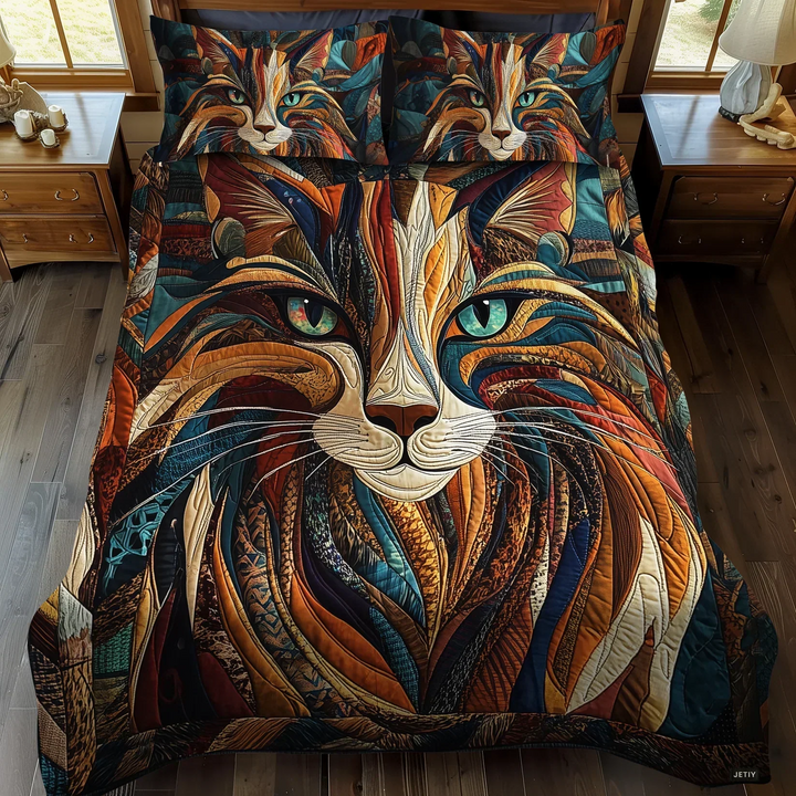 Coperta per letto trapuntata 3 pezzi - Dolce Dondolio