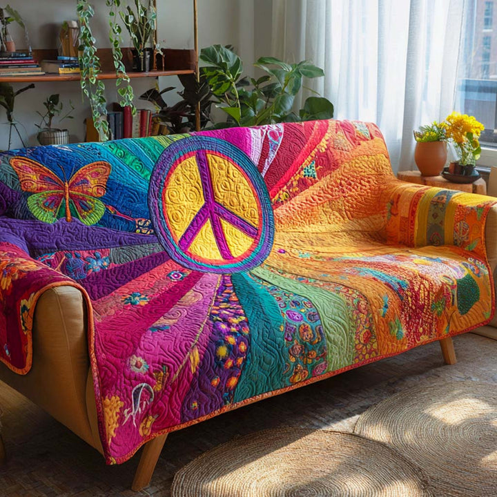 Copertura per Divano Trapuntata Hippie NCU0VT292