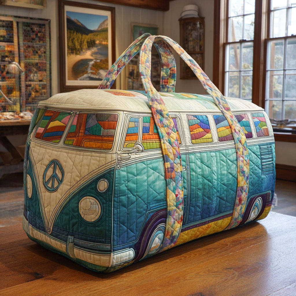 Borsa da Viaggio Quilted Hippie Van NCU0VT250