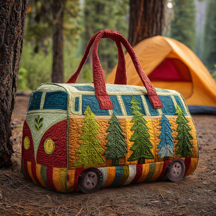 Borsa da Viaggio Trapuntata Retro Van NCU0NT9694