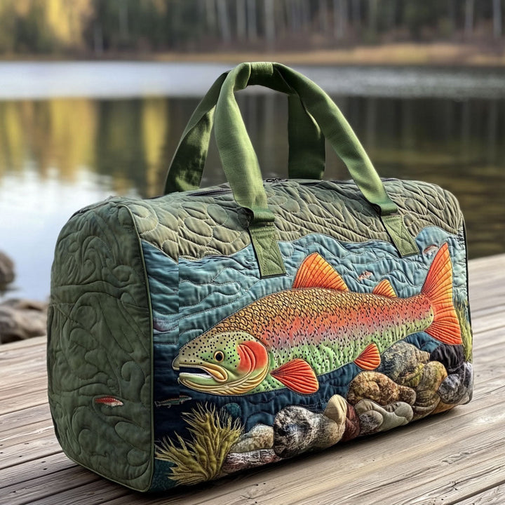Borsa da viaggio trapuntata per la pesca NCU0VT259