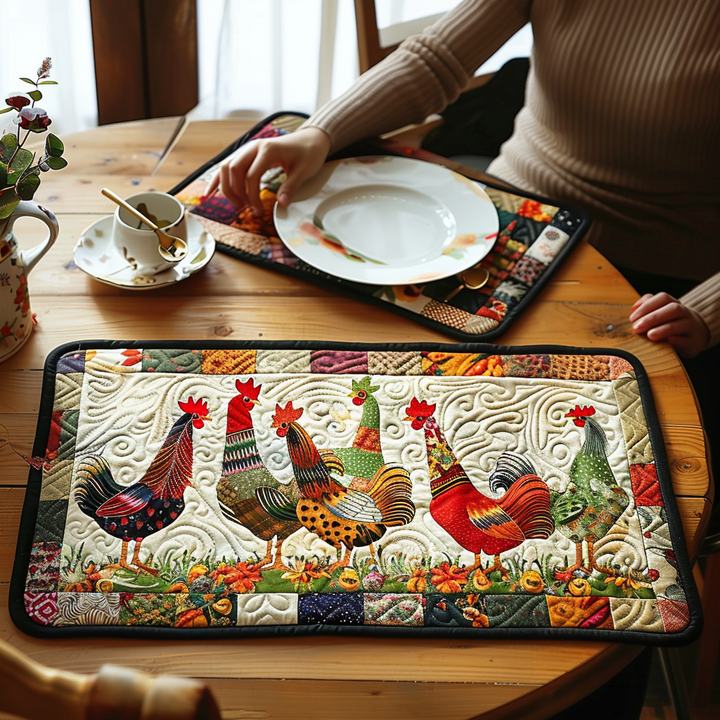 Tovaglietta Trapuntata con Pollo NCU0VT02