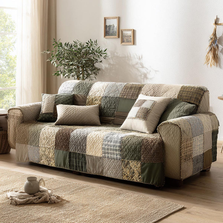 Copertura per Divano Trapuntata Rustic Haven NCU0DV9206