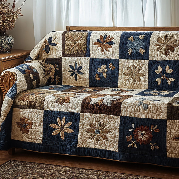 Copertura per Divano Trapuntata Rustic Petal Harmony NCU0VL2991