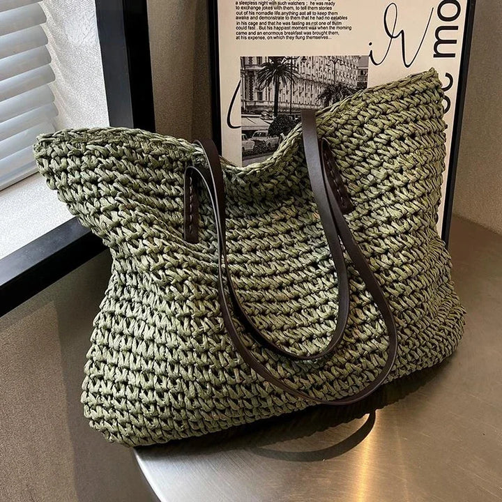 Borsa Tote Grande Intrecciata
